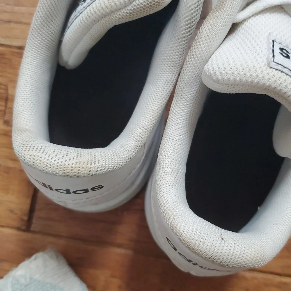 Adidas Grand Court 2.0 White and Black Sneakers
